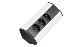 Gniazdo Meblowe, Blatowe 3X2p+Z Przedłużacz Narożny 1,8M Corner Box 63.0246