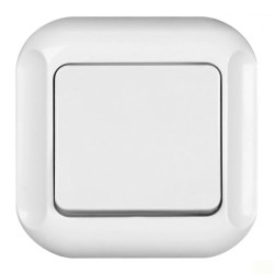 TURKUS-BIS Przycisk zwierny /światło/ z podświetleniem n/t biały WNT-6Tb/S