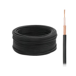 Przewód koncentryczny RG58 50ohm linka CU+CU do anten do bramy i do CB