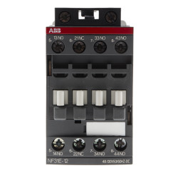 Przekaźnik pomocniczy 110 V AC ABB styki: 4 6 A 3NO + 1NC Śruba 1SBH137001R1231 NF31E-12