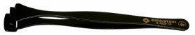 ESD wafer tweezers, uninsulated, antimagnetic, stainless steel, 130 mm, 5-423-13