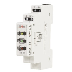 Wskaźnik zasilania 3xLED kolor LKM-01-40 ZAMEL