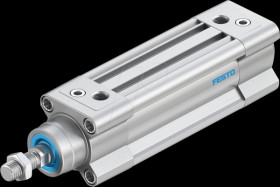 1376424 Standard cylinder, DSBC, dia. 32 mm, M10x1.25, G1/8, PPVA