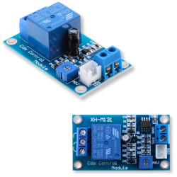 12V DC relay with photoresistor dusk sensor adjustable 250V/10A