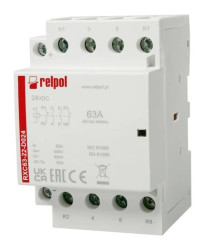 Stycznik instalacyjny 400 V AC 63 A 24 V DC RXC63-22-D024