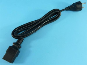 KABEL C19->WT.SIEC. 1,80mb PRO.CZARNY