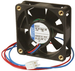 ebm-papst Wentylator osiowy 8400 N 24V dc 1.4 W 58 m³/h 26 dB IP20 80 mm 80mm 25 mm