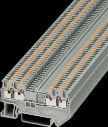 3208197 Continuity terminal, PT 1.5/S-Quattro gray