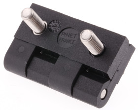 Zawias czołowy Poliamid długość 40mm Zawias czołowy szerokość 40mm Swobodne wychylanie