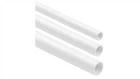 Rura Elektroinstalacyjna Sztywna, Gładka Biały Rl-22 2M (Paczka 25Szt.)