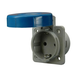 Gniazdo tablicowe 2P+Z (Schuko),16A, 230 VAC, IP67,VZG 16S