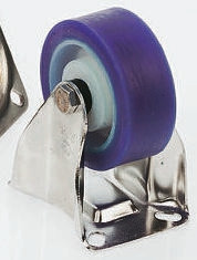 Koło samonastawne średnica kabla 125mm Płyta LAG 250kg wysokość całkowita 160mm