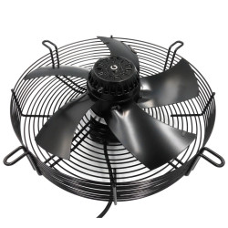 Wentylator NAWIEWNY przemysłowy SSĄCY 350mm 230V AC 2450rpm łożysko kulkowe MOCNY