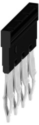 Mostek poprzeczny Weidmüller ZQV 4N/4 BK 2810890000, 60 szt.