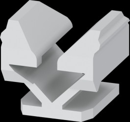 Support extensions, plastic, for ALPHA 160/400/630 DIN, 8GK9911-0KK03