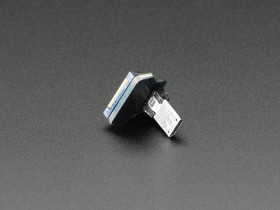 Adafruit DIY USB Cable Parts - Right Angle Micro B Plug Down
