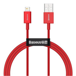 Kabel USB-Iphone 1m 2,4A czerwony CALYS-A09 BASEUS