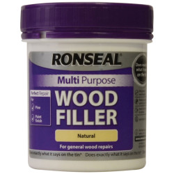 Ronseal 34735 Multipurpose Wood Filler Tub Natural 250g