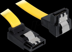 82821 Delock SATA 6 Gb/s up/down metal 50-cm cable