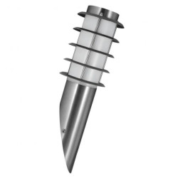 Kinkiet Ogrodowy Lampa Elewacyjna LED E27 SERENA Satyna - GOLDLUX 40cm