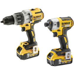 DEWALT DCK276P2 Brushless Twin Pack 18V 2 x 5.0Ah Li-ion