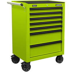 Sealey AP26479THV Superline PRO Rollcab 7 Drawer - Green/Black