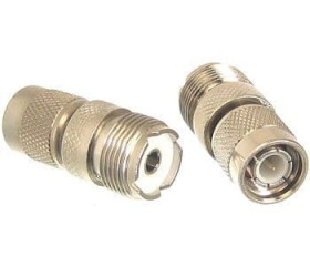 Adapter - przejściówka TNC wtyk / UHF gniazdo