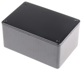 Obudowa Tworzywo ABS odporne na ogień szerokość zew. 80 mm długość zew. 120 mm wys. zew. 59 mm Hammond IP54 Czarny