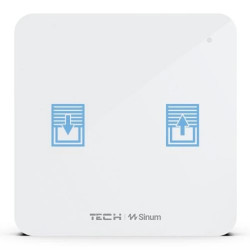 SINUM WZ-02m Włącznik rolet kolor biały