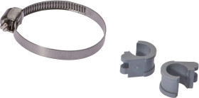 Akcesoria magnetyczne, taśma montażowa, szerokość 5 mm, rozpiętość 27,5-38 mm, do czujnika MZR9, stal nierdzewna, AM000033