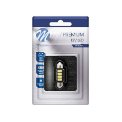 Dioda LED C5W 36mm 4xSMD5730 CAN CANBUS Biała 12V