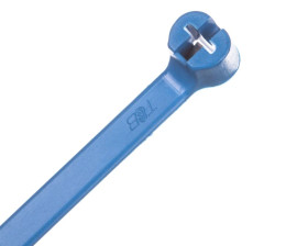 Opaska kablowa wykrywalna 340x7 niebieska TY-RAP TY527M-NDT 61723354