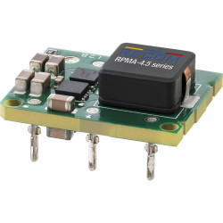 DC converter, 9-53 VDC, 22.5 W, 1 output, 5-30 VDC, 96.5 % efficiency, RPMA5.0-4.5/OF