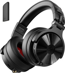 OneOdio Studio Max 1 Słuchawki wokółuszne Bluetooth, przewód, bezprzewodowe czarny Dźwięk o wysokiej rozdzielczości możl