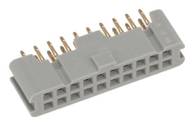 Gniazdo PCB 20 -pinowe 2 -rzędowe raster: 2.54mm typu płytka – płytka Proste Przewlekany