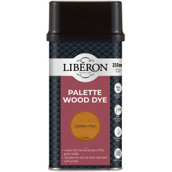 Liberon 126730 Palette Wood Dye Golden Pine 250ml