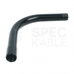 Kolanko do rur gwintowanych stalowych ocynkowane ogniowo P21 czarne ČSN IK10 KOPOS 6121_EOZ