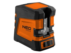 Laser krzyżowy 20 m zielony linia pozioma pionowa i krzyżowa uchwyt magnetyczny etui 75-107 TOPEX