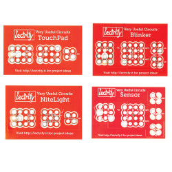 Learn circuit soldering skills using these simple solder boards.