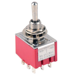 T80-8011-T1-B1-M1 przełącznik dźwigniowy czerwony 2x2