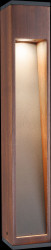 94678 Bollard luminaire Trabia, 3.5 W, 230 lm, 3000 K, IP44, wood
