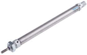 Siłownik pneumatyczny skok: 160mm Festo Ø 16mm dwustronnego działania Action 271mm Elastomer DSNU-16-160-P-A M5