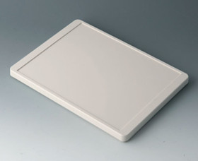 Upper part of housing, ABS, (L x W x H) 225 x 165 x 14 mm, white, B4044407