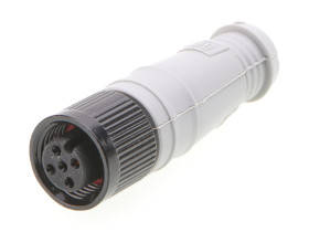 Przemysłowe złącza okrągłe 5-pinowe Montaż na kablu Gniazdo Molex