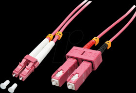 46361 Fibre optic cable LC/SC OM4 50/125µm 2m