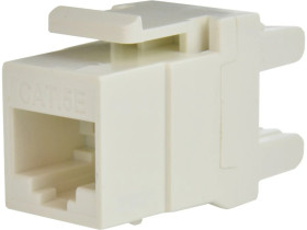 Moduł keystone RJ45 UTP kat.5e nieekranowany tylny montaż biały NEKU