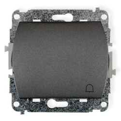 TREND Przycisk /dzwonek/ grafitowy 11WP-4