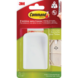 3M 17045 Command&#x2122; Canvas hanger XL 85 x 56 x 18 mm White 1 pc