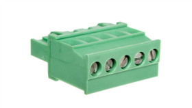 Wtyk Śrubowy Do Płytek Drukowanych 5P Zielony Mvstbr 2,5/ 5-St-5,08 1792278...