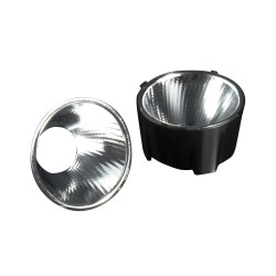 Reflektor LED Eliptyczny, kąt widzenia 15 ° Bezbarwny Okrągły, Ledil, seria: Adely 50